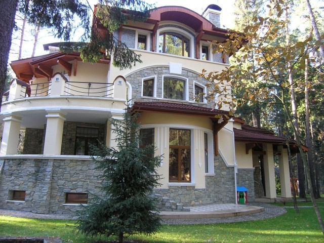 Обложка проекта: Четырехэтажный особняк с гаражом