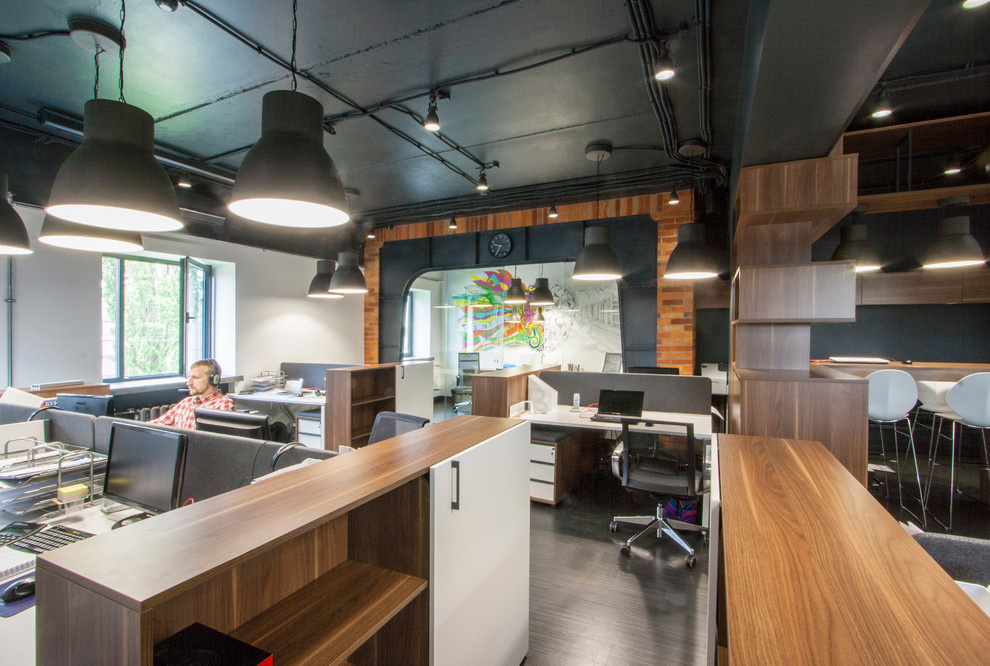 Дизайн интерьера офиса строительной компании