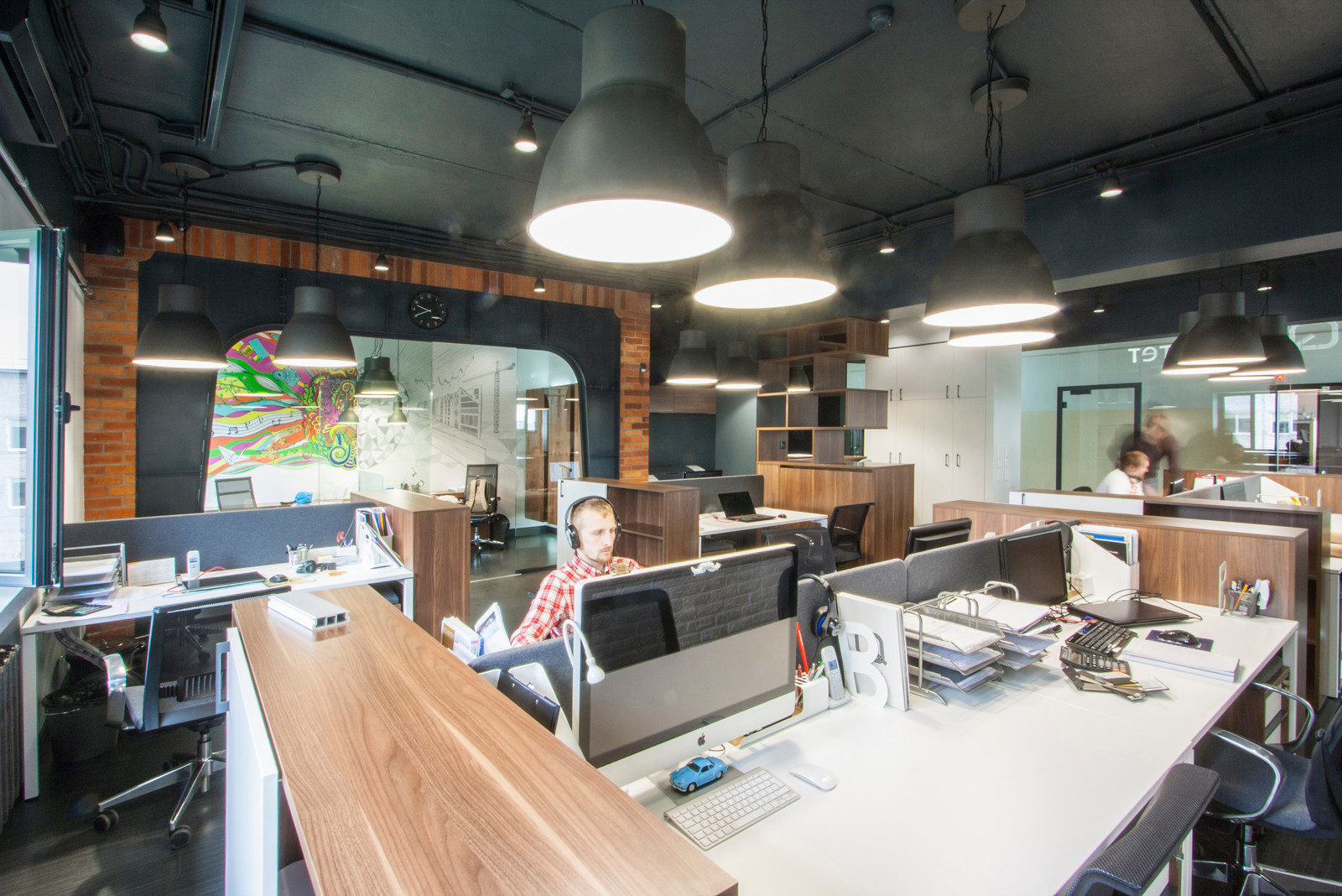 Дизайн интерьера офиса строительной компании