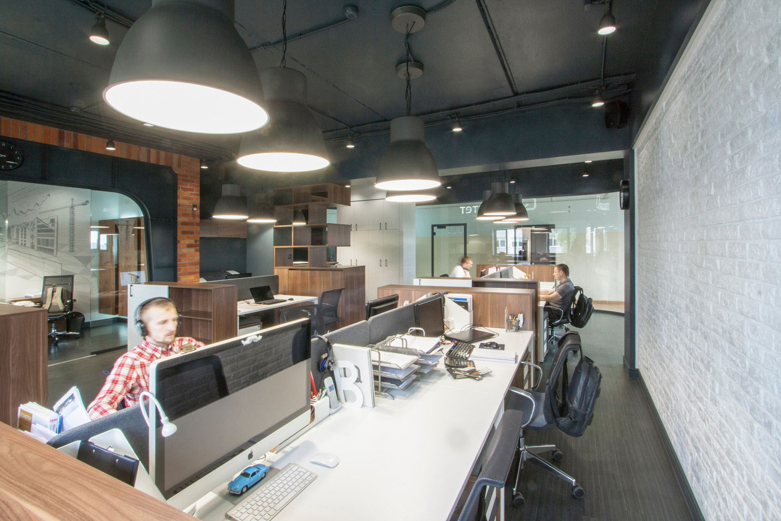 Дизайн интерьера офиса строительной компании