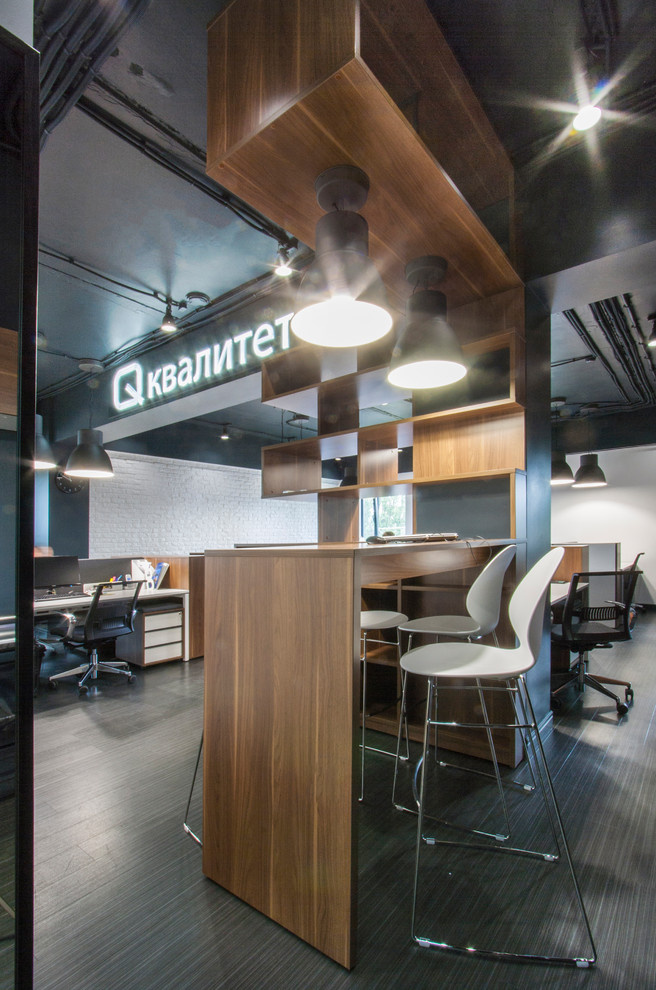 Дизайн интерьера офиса строительной компании