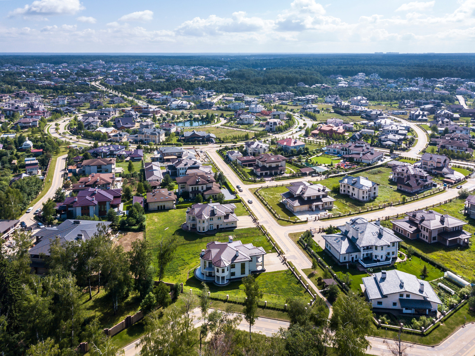 Современный дом в подмосковье