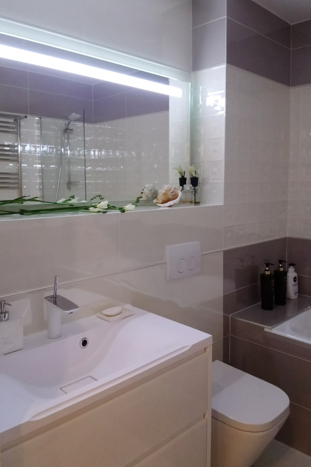 Интерьер 1-комн. квартиры в  ЖК Атмосфера