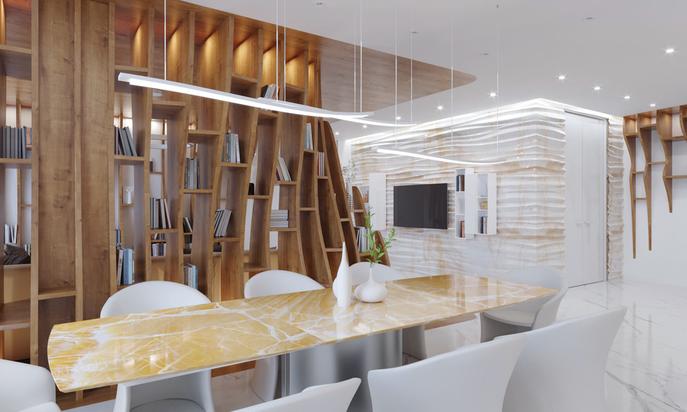 Квартира с волнами