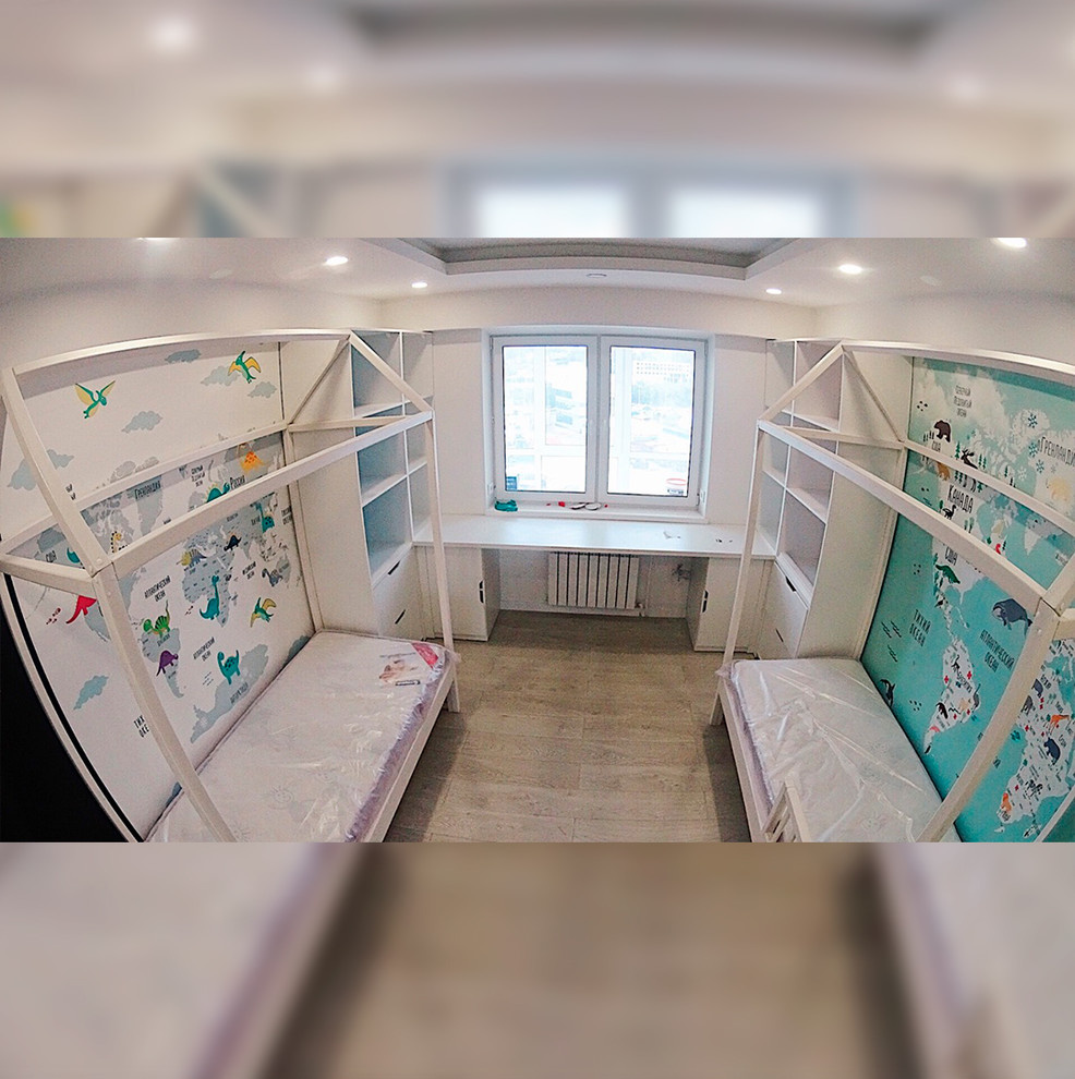 Квартира 100 кв.м. для молодой семьи с двумя детьми в Иркутске