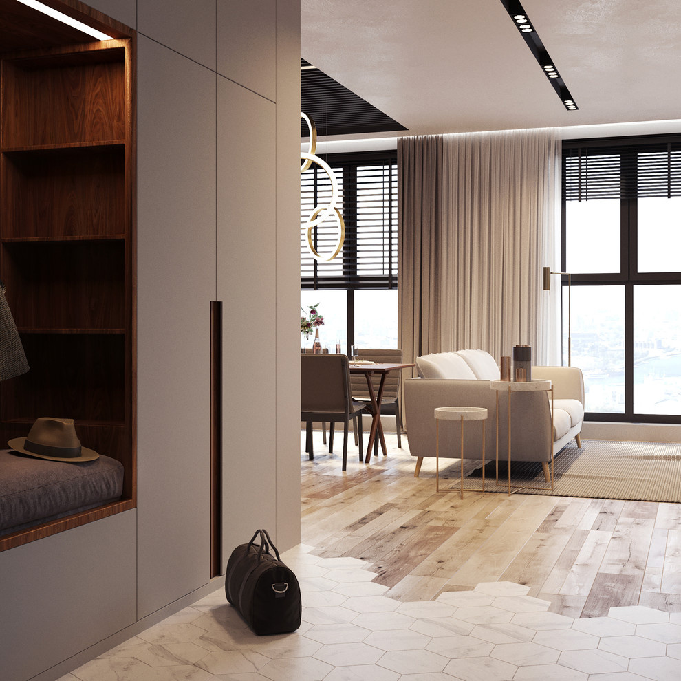 Интерьер квартиры 92 м2 в Екатеринбурге