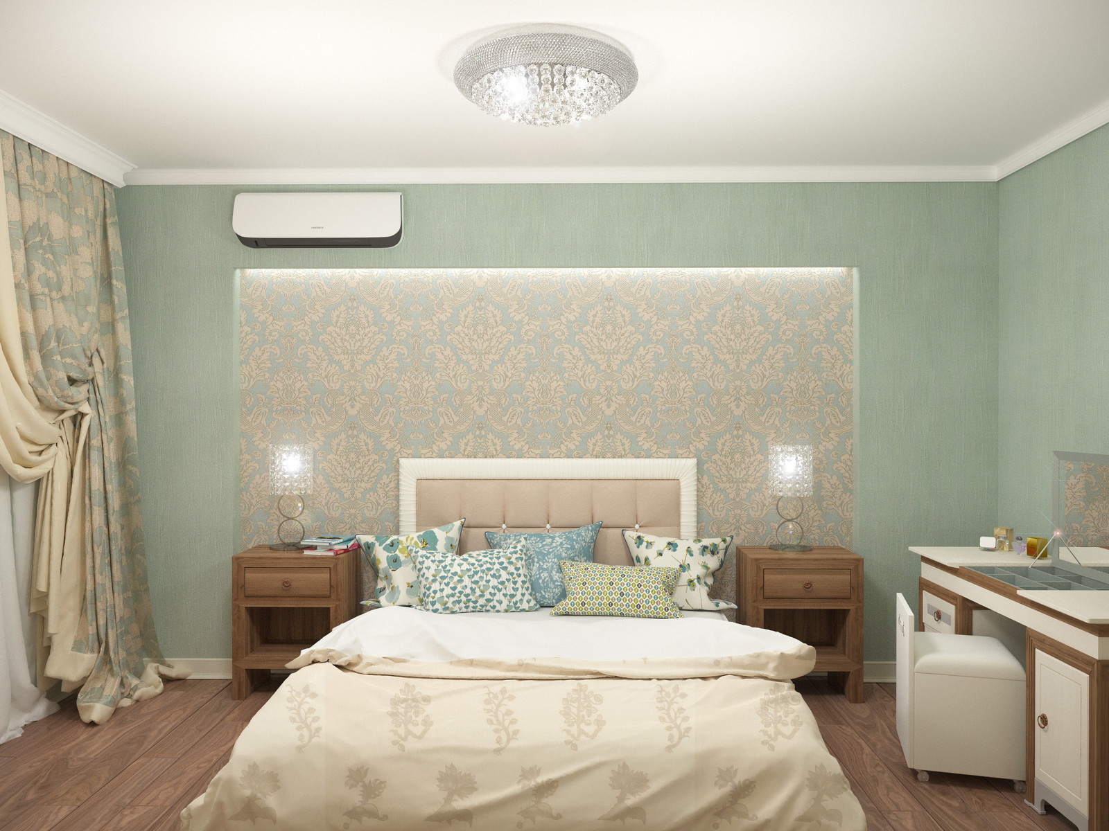 Средиземноморский стиль с веянием прованса 87 кв.м.