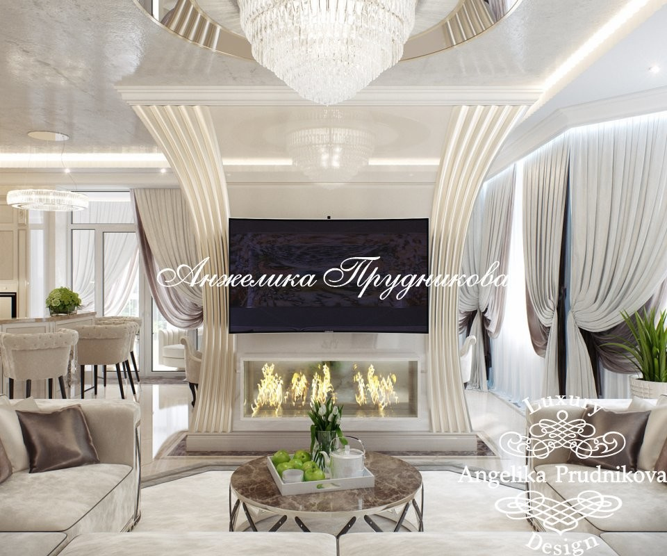 Дизайн интерьера квартиры в ЖК Montblanc в г.Новосибирск