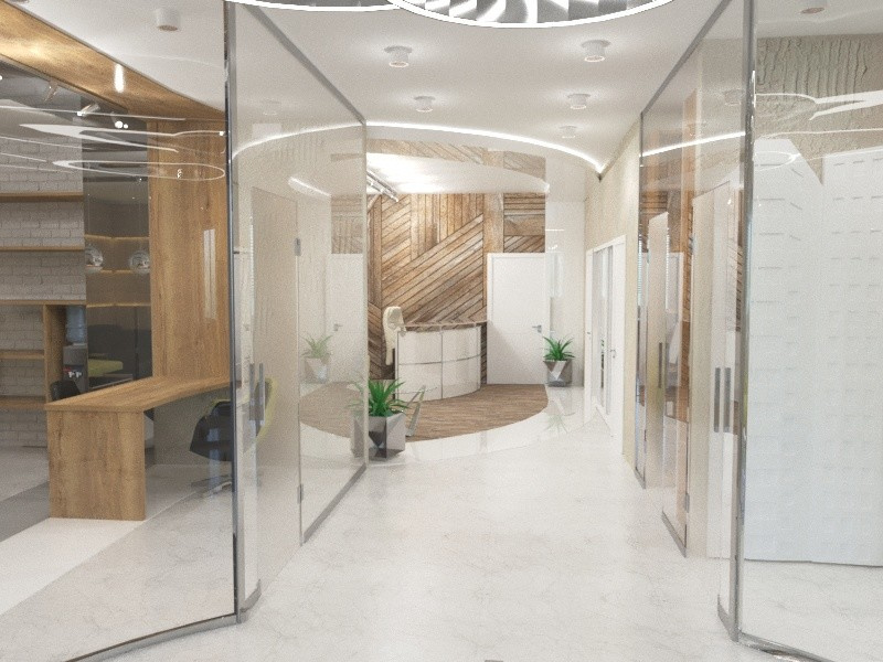 Москва офис второй вариант (с другой планировкой помещения)