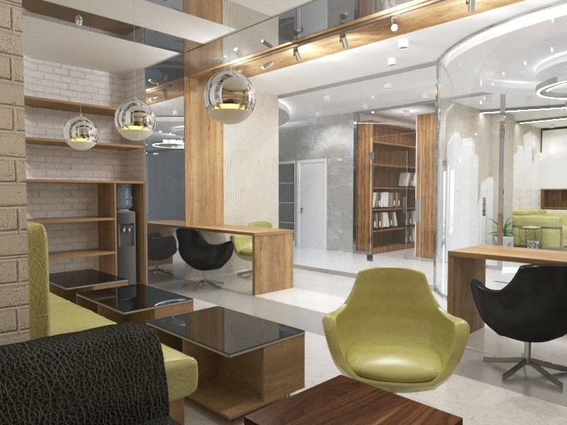 Москва офис второй вариант (с другой планировкой помещения)