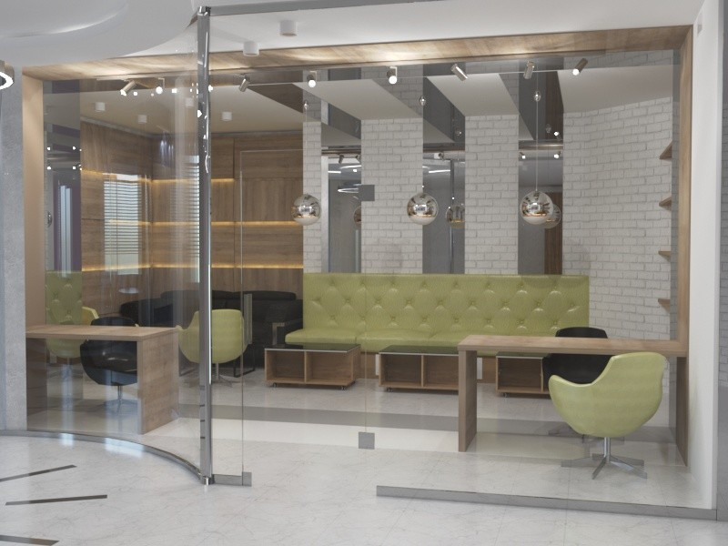 Москва офис второй вариант (с другой планировкой помещения)