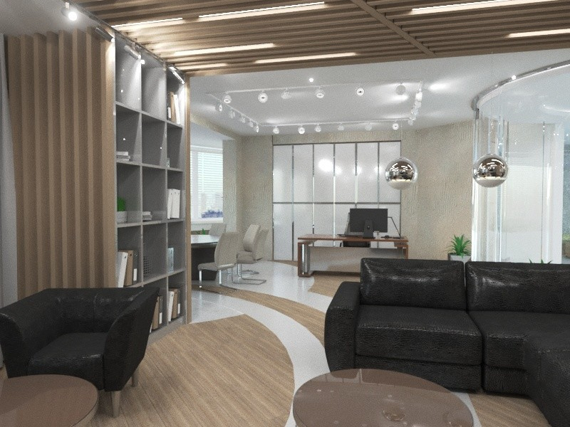 Москва офис второй вариант (с другой планировкой помещения)