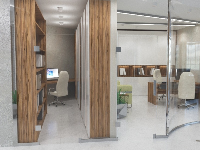 Москва офис второй вариант (с другой планировкой помещения)