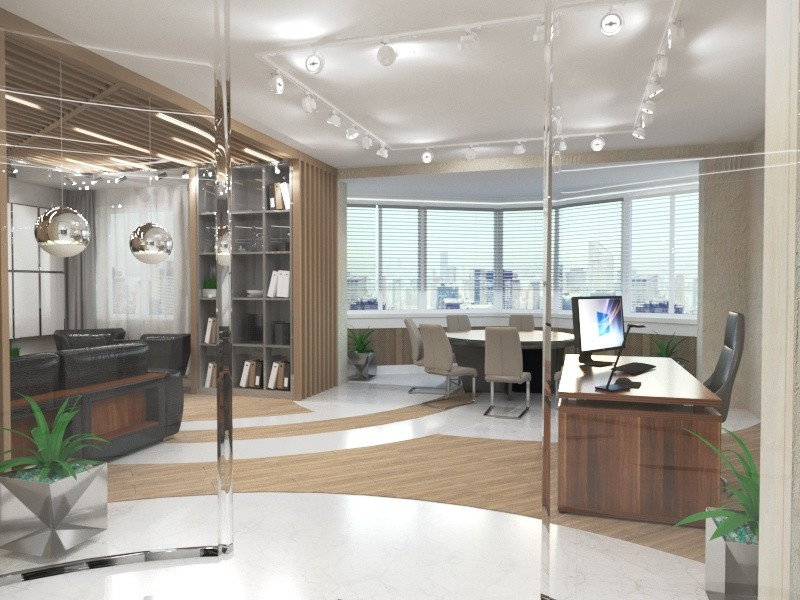 Москва офис второй вариант (с другой планировкой помещения)