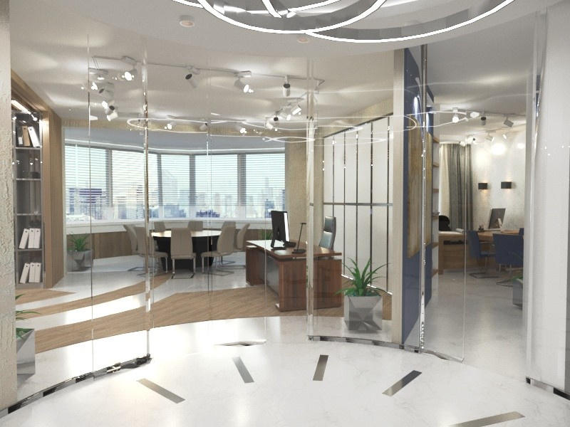 Москва офис второй вариант (с другой планировкой помещения)