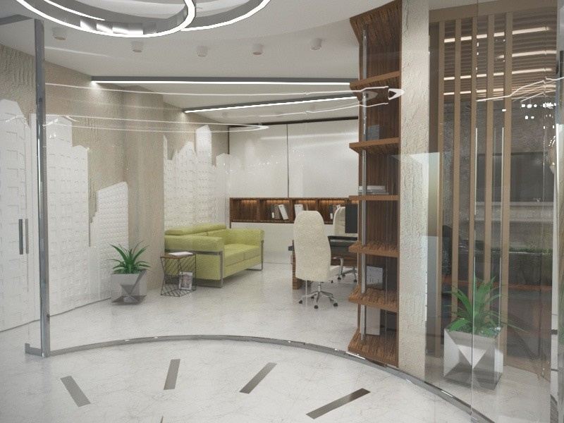 Москва офис второй вариант (с другой планировкой помещения)