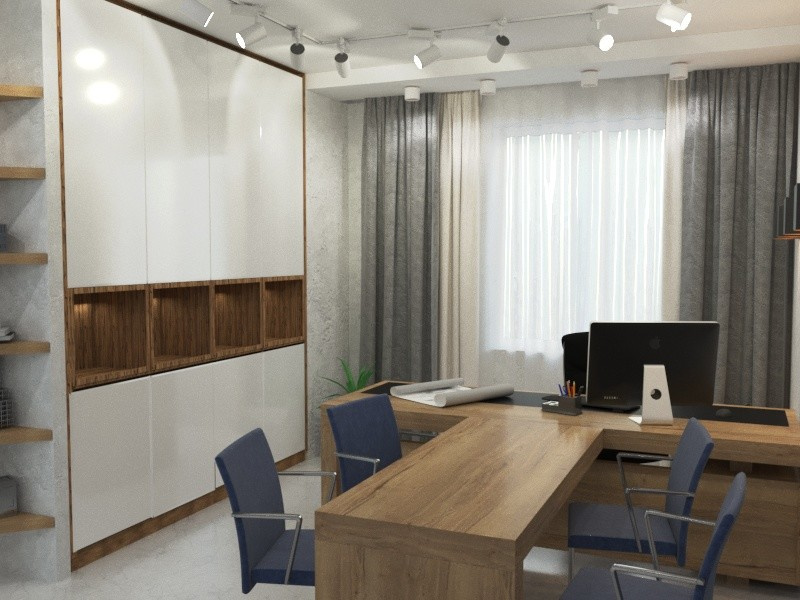 Москва офис второй вариант (с другой планировкой помещения)