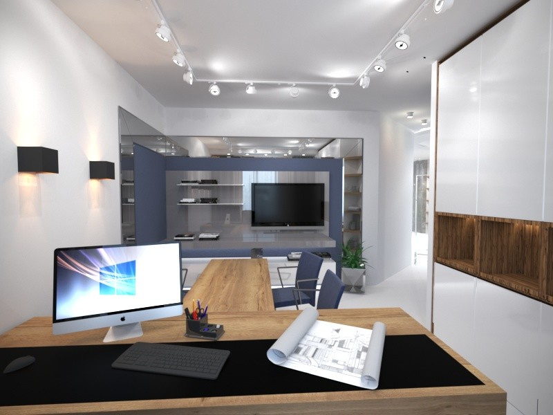 Москва офис второй вариант (с другой планировкой помещения)