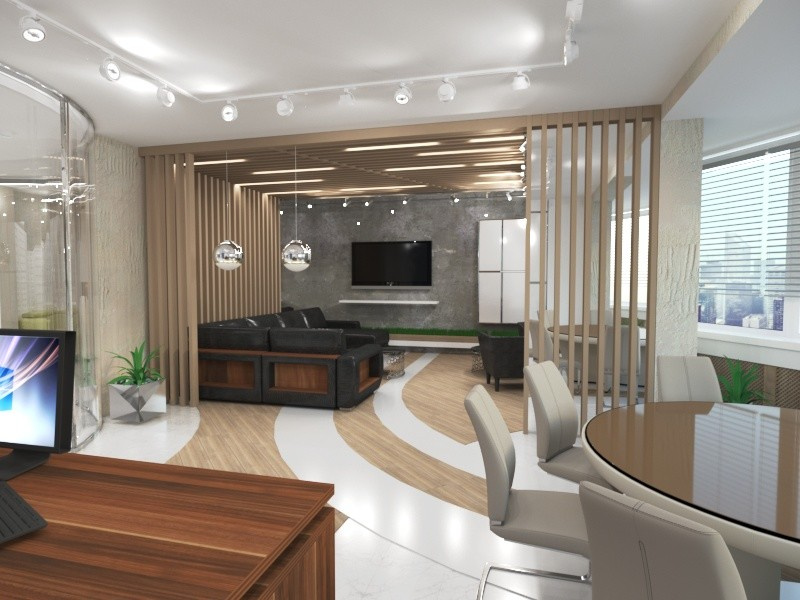 Москва офис второй вариант (с другой планировкой помещения)