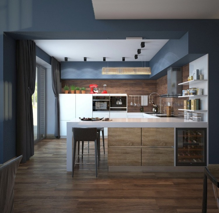 Реализация проекта загородного дома в Санкт- Питербурге