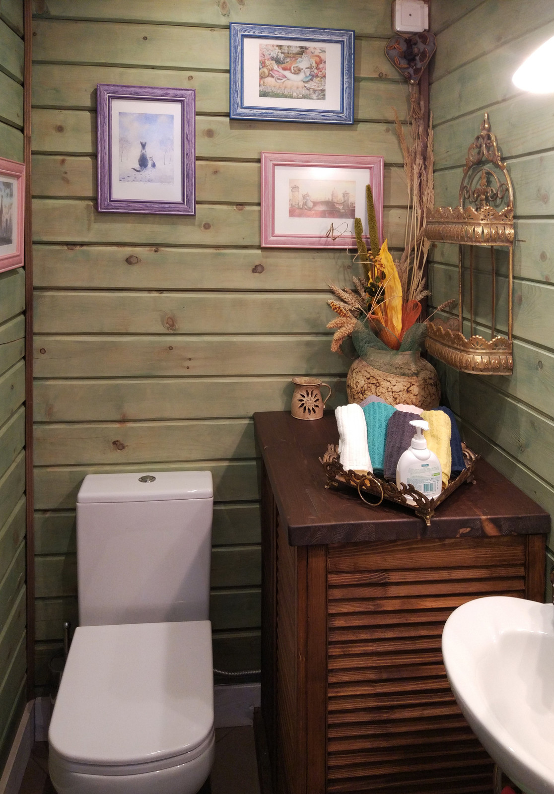 Туалет в бане