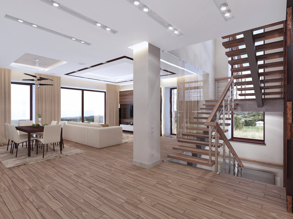 Дизайн интерьера коттеджа в Бурцево