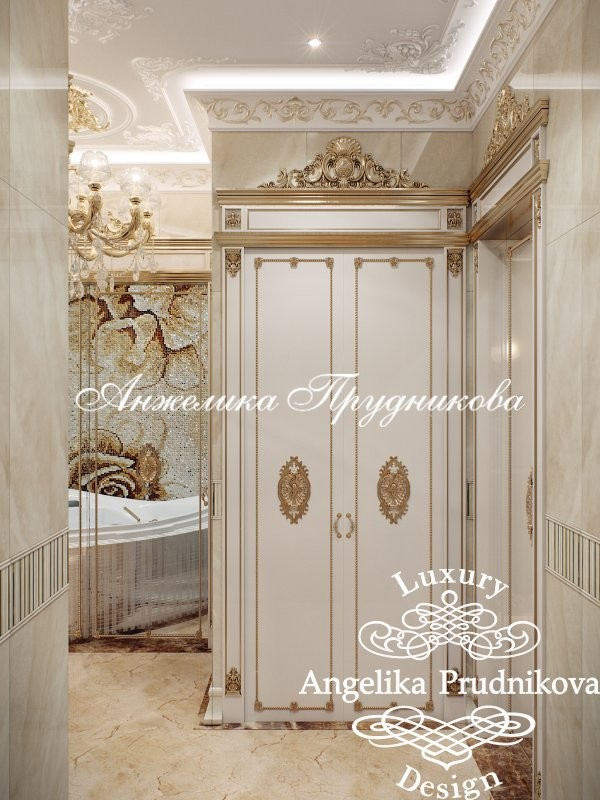 Дизайн-проект интерьера квартиры в стиле барокко в Москве
