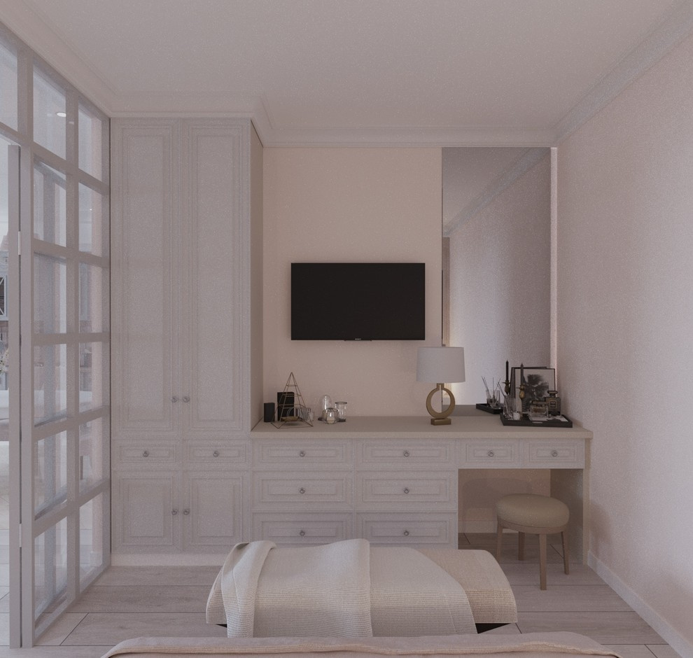 Обложка проекта: Спальня совмещенная с ванной