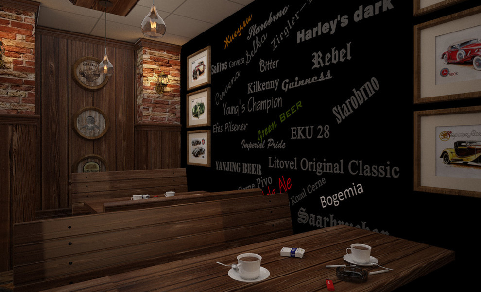 Дизайн проект пивбара "ПивКо" в Сев. р-не.