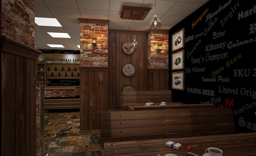 Дизайн проект пивбара "ПивКо" в Сев. р-не.