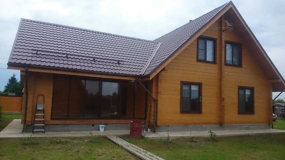 Обложка проекта: Остекление загородного дома