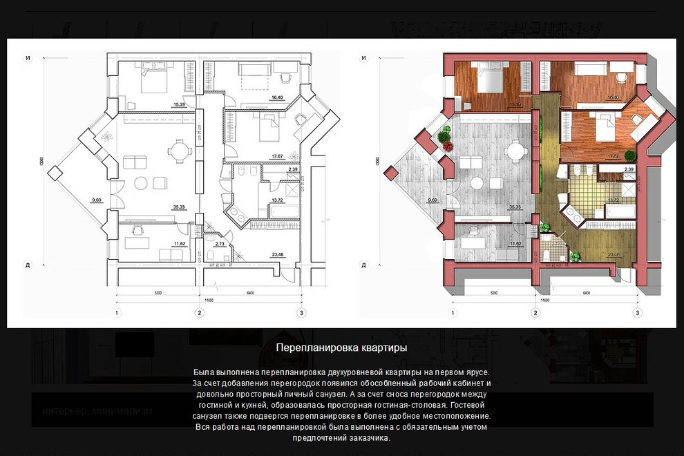 Обложка проекта: Планировка внутренного пространства