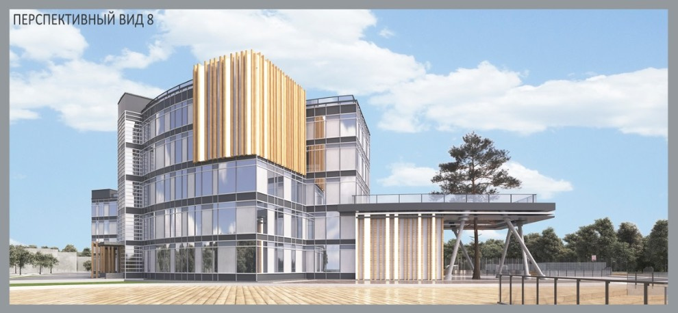 Обложка проекта: Школа-интернат со спортивным уклоном