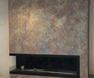 Угловой биокамин BioKer в пилоне. Москва