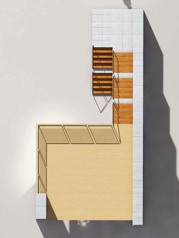 Die Treppe und das modulare System