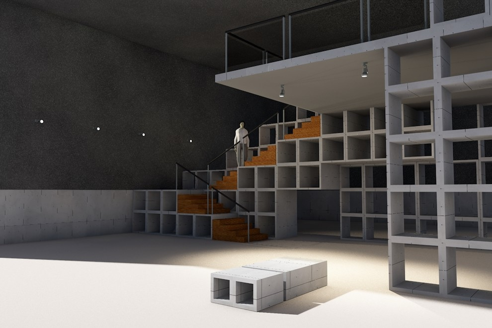 Die Treppe und das modulare System