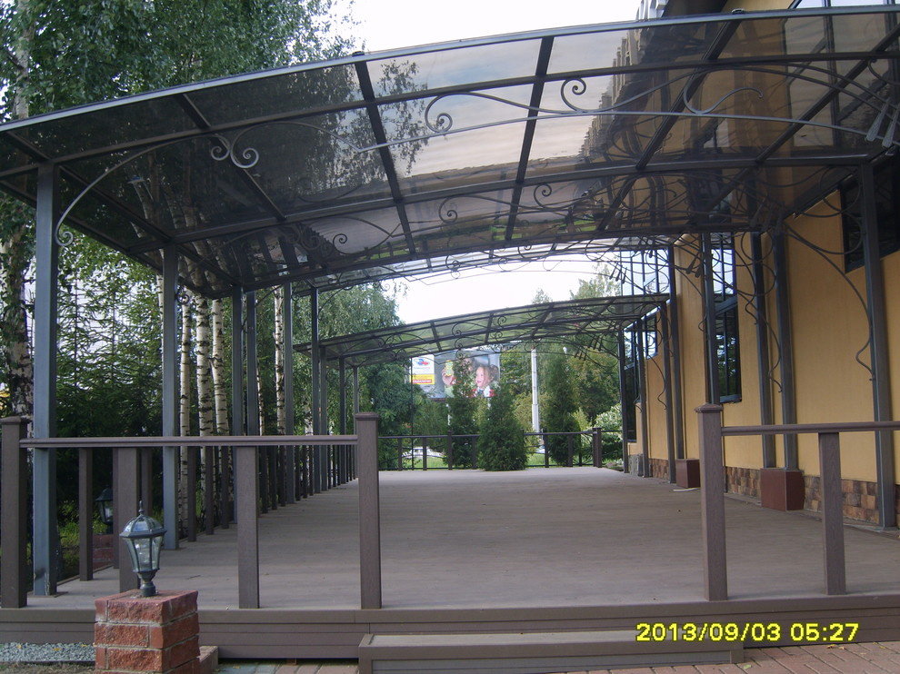 Открытая терраса ресторана