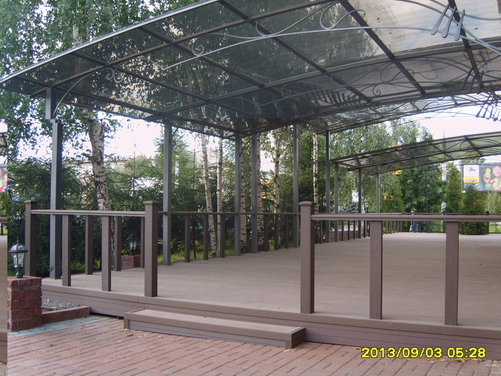 Открытая терраса ресторана