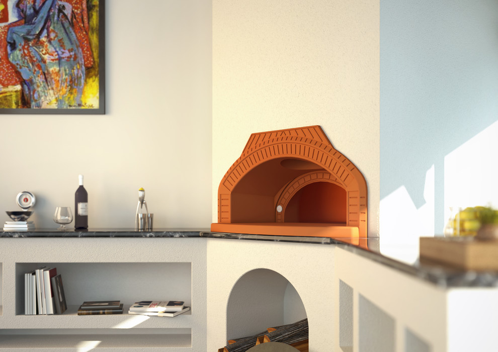 Проект помпейской печи зашитой в стену