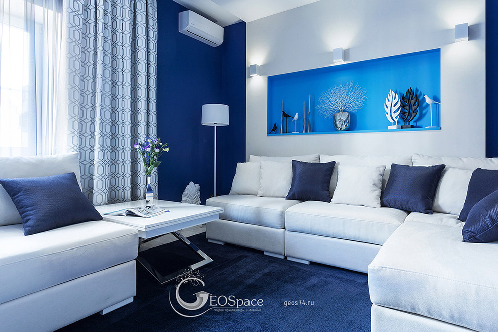 Оттенки синего