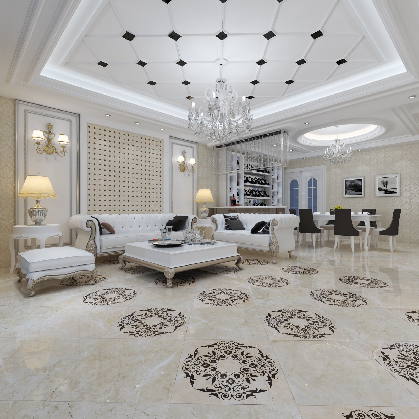 Продукция Estima в интерьере