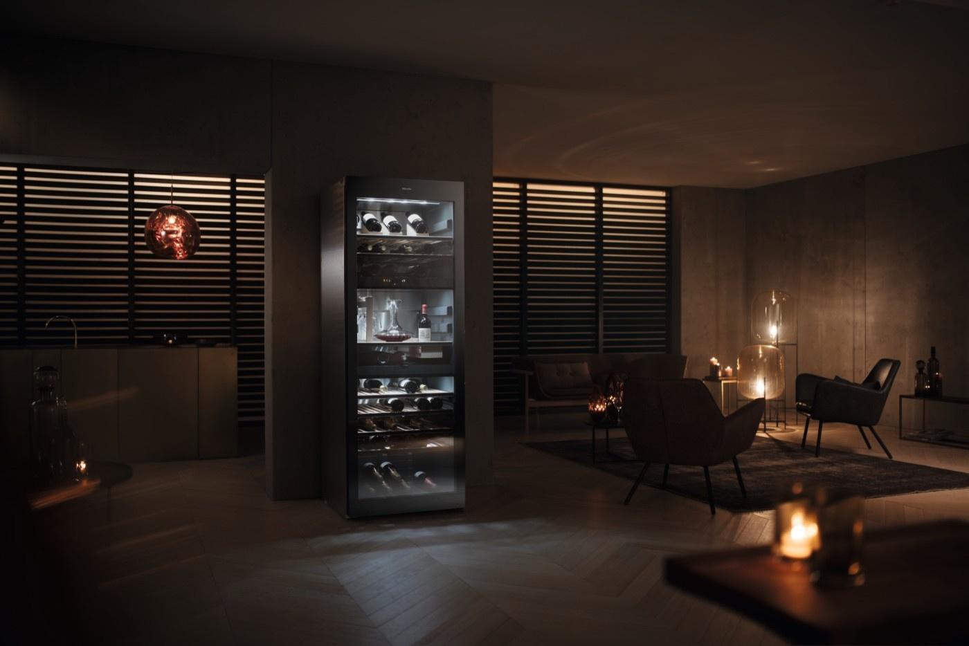 Отдельно стоящий винный холодильник KWT 6834SGS