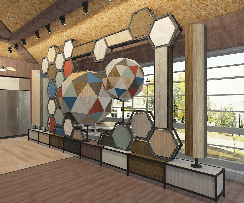 Эскиз Шоурума завода Кроношпан