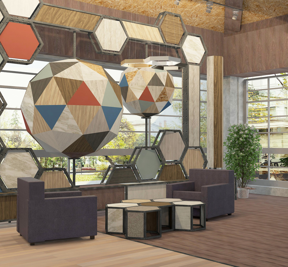 Эскиз Шоурума завода Кроношпан