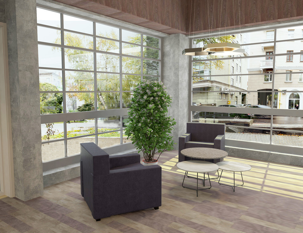 Эскиз Шоурума завода Кроношпан