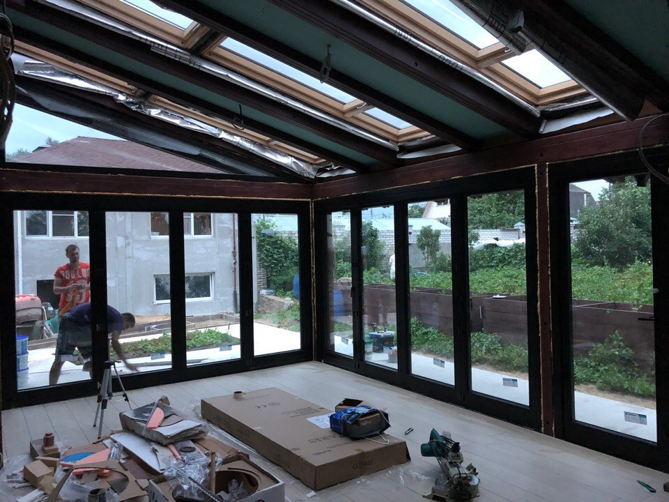 Обложка проекта: Беседка с порталами-гармошками