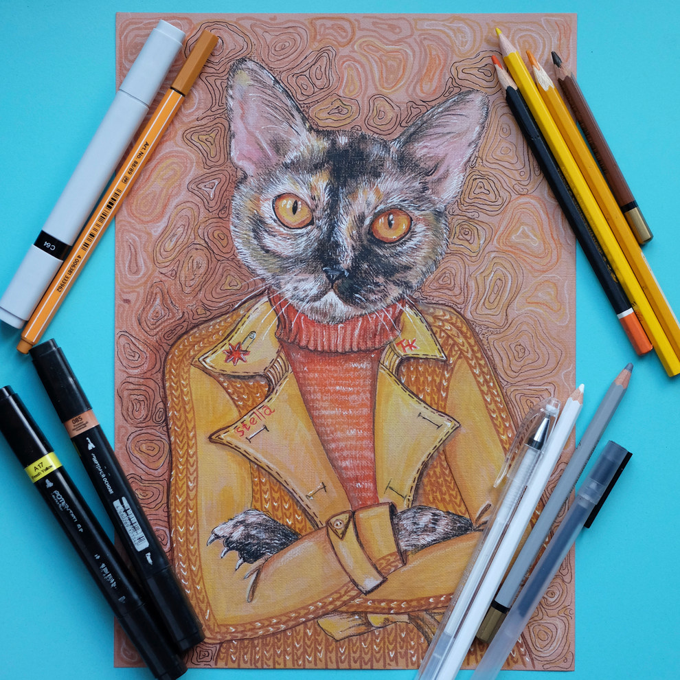 Арт Кошки (проект "Котолюди")