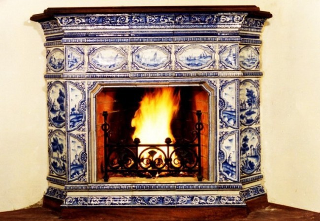 Керамика, изразцы для каминов, интерьеа