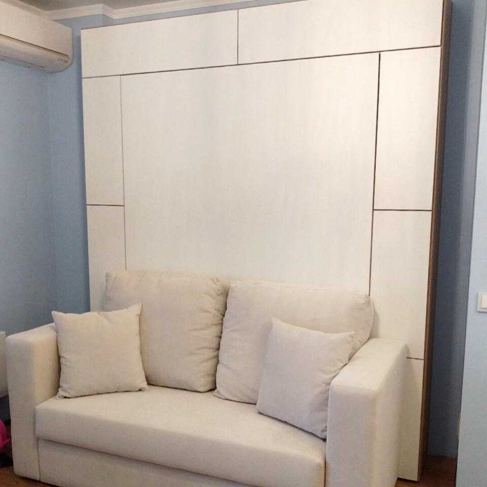 Шкаф-кровать с накладным фасадом 3 в 1