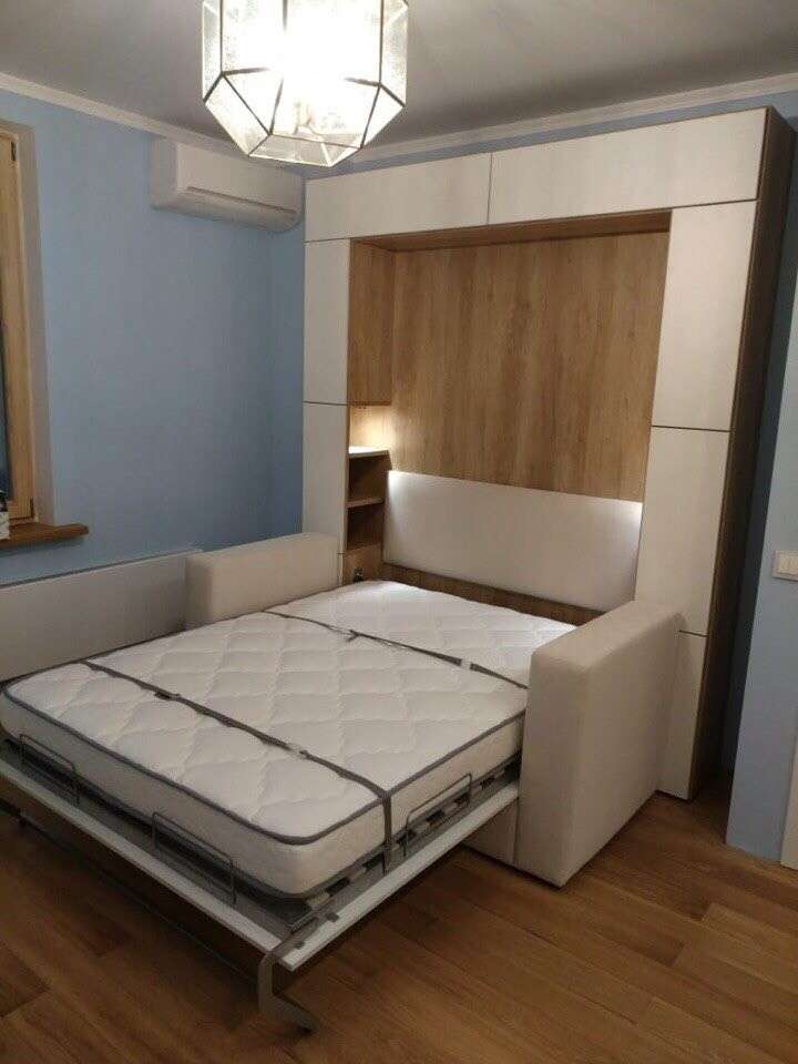 Обложка проекта: Шкаф-кровать с накладным фасадом 3 в 1